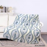 Wholesale solmere Blanket Blue Nutcracker Blanket Wrap yourself pure indulgence