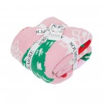 Wholesale solmere Blanket Christmas Tree Bows Blanket Wrap yourself pure indulge