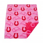 Wholesale solmere Blanket Western Horseshoe Print Blanket Wrap yourself pure ind