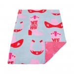 Wholesale solmere Blanket Western Boots Blanket Wrap yourself pure indulgence So