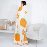 Wholesale solmere Blanket Pumpkin Floral Blanket Wrap yourself pure indulgence S