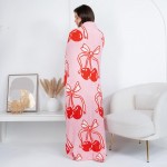 Wholesale solmere Blanket Oversized Cherries Blanket Wrap yourself pure indulgen