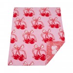 Wholesale solmere Blanket Oversized Cherries Blanket Wrap yourself pure indulgen