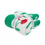 Wholesale solmere Blanket Checked Cherries Blanket Wrap yourself pure indulgence