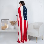 Wholesale solmere Blanket American Flag Blanket Wrap yourself pure indulgence So