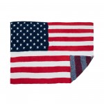 Wholesale solmere Blanket American Flag Blanket Wrap yourself pure indulgence So