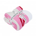 Wholesale solmere Blanket Checkered Hearts Blanket Wrap yourself pure indulgence