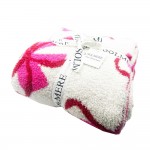 Wholesale solmere Blanket Pink Bow Blanket Wrap yourself pure indulgence Solmere