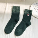 Wholesale soft Fuzzy Knit Christmas Socks pack One Fits Most Adult Assorted Colo