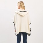 Wholesale knit Kimono Hood Pockets One Fits Most Polyester