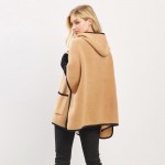 Wholesale knit Kimono Hood Pockets One Fits Most Polyester