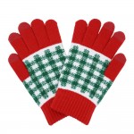 Nylon & Suede Gloves With Cinched Wrist Detail 

- Touch Screen Compatible
- One Size Fits Most
- 100% Polyester