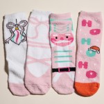Wholesale microfiber Christmas Socks Pack Gift Box Included Women s Microfiber P