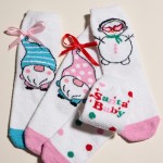 Wholesale microfiber Christmas Socks Pack Gift Box Included Women s Microfiber P