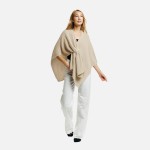 Cable Knit Ruana Wrap With Strap

- One Size Fits Most (0-14)
- 100% Acrylic 