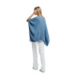Wholesale cable Knit Ruana Wrap Strap One Fits Most Acrylic