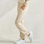 Wholesale women s Corduroy Jogger Pants Stretch Knit Corduroy Fabric Two Pockets