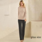 Wholesale women s Pure Comfort Ribbed Long Sleeve Top Soft breathable Crew neckl