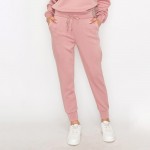 Wholesale women s Sporty Chic UltraComfy Joggers Drawstring Two pockets Solid co