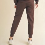 Wholesale women s Sporty Chic UltraComfy Joggers Drawstring Two pockets Solid co