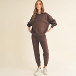 Wholesale women s Sporty Chic UltraComfy Joggers Drawstring Two pockets Solid co