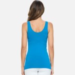 Wholesale women s Seamless Reversible V Neck Tank Top Shoulder Straps V Neckline