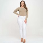 Wholesale women s Seamless Round Neck Long Sleeve Top oCrew Neckline oSeamless C