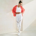 Wholesale women s UltraComfy Zip up Jacket Hoodie Dropped Shoulder Zip Front Clo