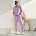Wholesale women s UltraComfy Zip up Jacket Hoodie Dropped Shoulder Zip Front Clo