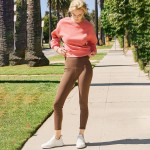 Wholesale women s Ultra Soft Cotton Fleece Crewneck Top Dropped Shoulder Pullove
