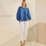 Wholesale women s Textured Cotton Relaxed Fit Top Lightweight breathable Classic