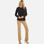 Wholesale long Sleeve Crewneck Top Pack Soft Breathable Cotton