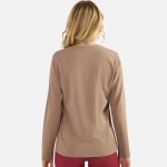 Wholesale long Sleeve Crewneck Top Pack Soft Breathable Cotton