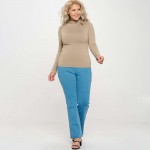 Wholesale women s Bare Essential Seamless Mock Neck Long Sleeve Top o Mock neck