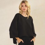 Wholesale women s So Relaxed UltraComfy Top Dropped Shoulders Simple casual Rela