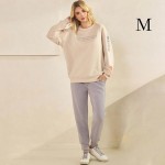 Wholesale women s Faith Fear Scuba Pullover Sweatshirt Crew Neck Dropped Shoulde