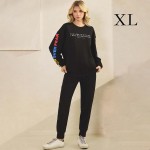 Wholesale women s Faith Fear Scuba Pullover Sweatshirt Crew Neck Dropped Shoulde