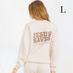 Wholesale women s Jesus Saves Ultra Comfy Pullover Sweatshirt oCrew neck classic