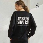 Wholesale women s Jesus Saves Ultra Comfy Pullover Sweatshirt oCrew neck classic