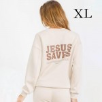Wholesale women s Jesus Saves Ultra Comfy Pullover Sweatshirt oCrew neck classic