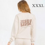 Wholesale women s Jesus Saves Ultra Comfy Pullover Sweatshirt oCrew neck classic