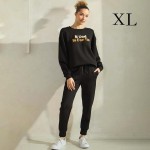 Wholesale women s If God Us Scuba Pullover Sweatshirt Crew Neck Dropped Shoulder