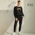 Wholesale women s If God Us Scuba Pullover Sweatshirt Crew Neck Dropped Shoulder