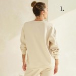 Wholesale women s God Amazing Scuba Pullover Sweatshirt Crew Neck Dropped Should