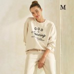Wholesale women s God Amazing Scuba Pullover Sweatshirt Crew Neck Dropped Should