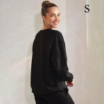 Wholesale women s God Amazing Scuba Pullover Sweatshirt Crew Neck Dropped Should