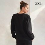 Wholesale women s God Amazing Scuba Pullover Sweatshirt Crew Neck Dropped Should