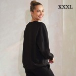 Wholesale women s God Amazing Scuba Pullover Sweatshirt Crew Neck Dropped Should