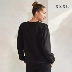Wholesale women s God Amazing Scuba Pullover Sweatshirt Crew Neck Dropped Should