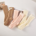 Wholesale microfiber Cable Knit Socks Bow Detail Pack Gift Box Included Women s